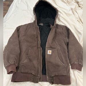 Carhartt Quilted Black Jacket